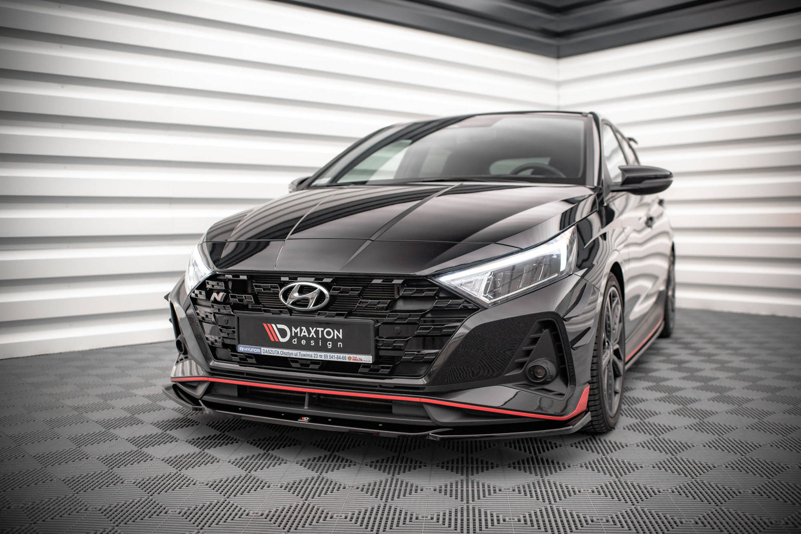 Canards Maxton Design Hyundai I20 N Mk3 Owiewki Zderzaka