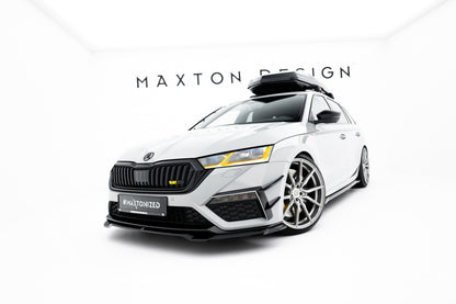 Canards Skoda Octavia RS Mk4 Maxton Design - Owiewki Zderzaka