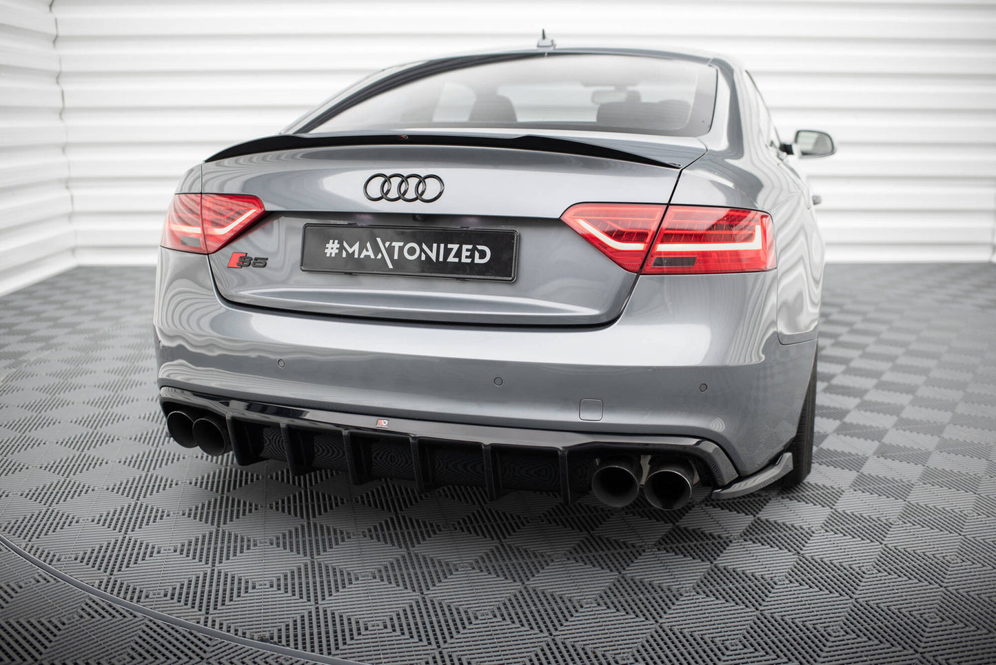 Dokładka Tylna Maxton Design Audi S5 8T Facelift
