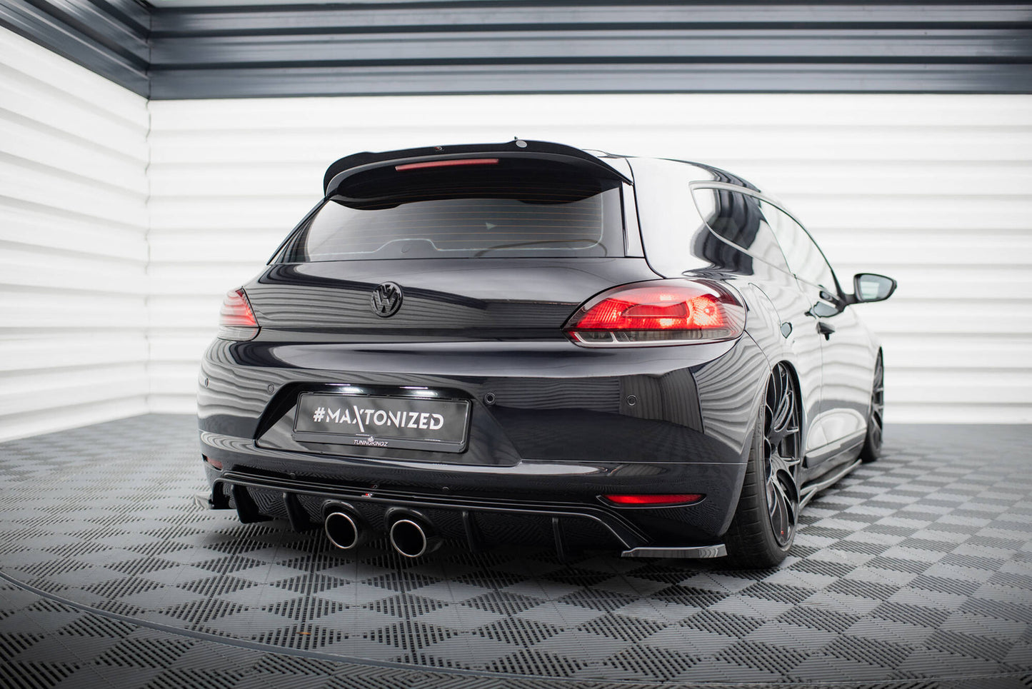 Dokładka Tylna V.2 Volkswagen Scirocco Mk3 R32 Maxton