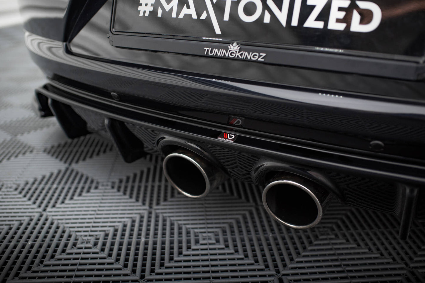 Dokładka Tylna V.2 Volkswagen Scirocco Mk3 R32 Maxton