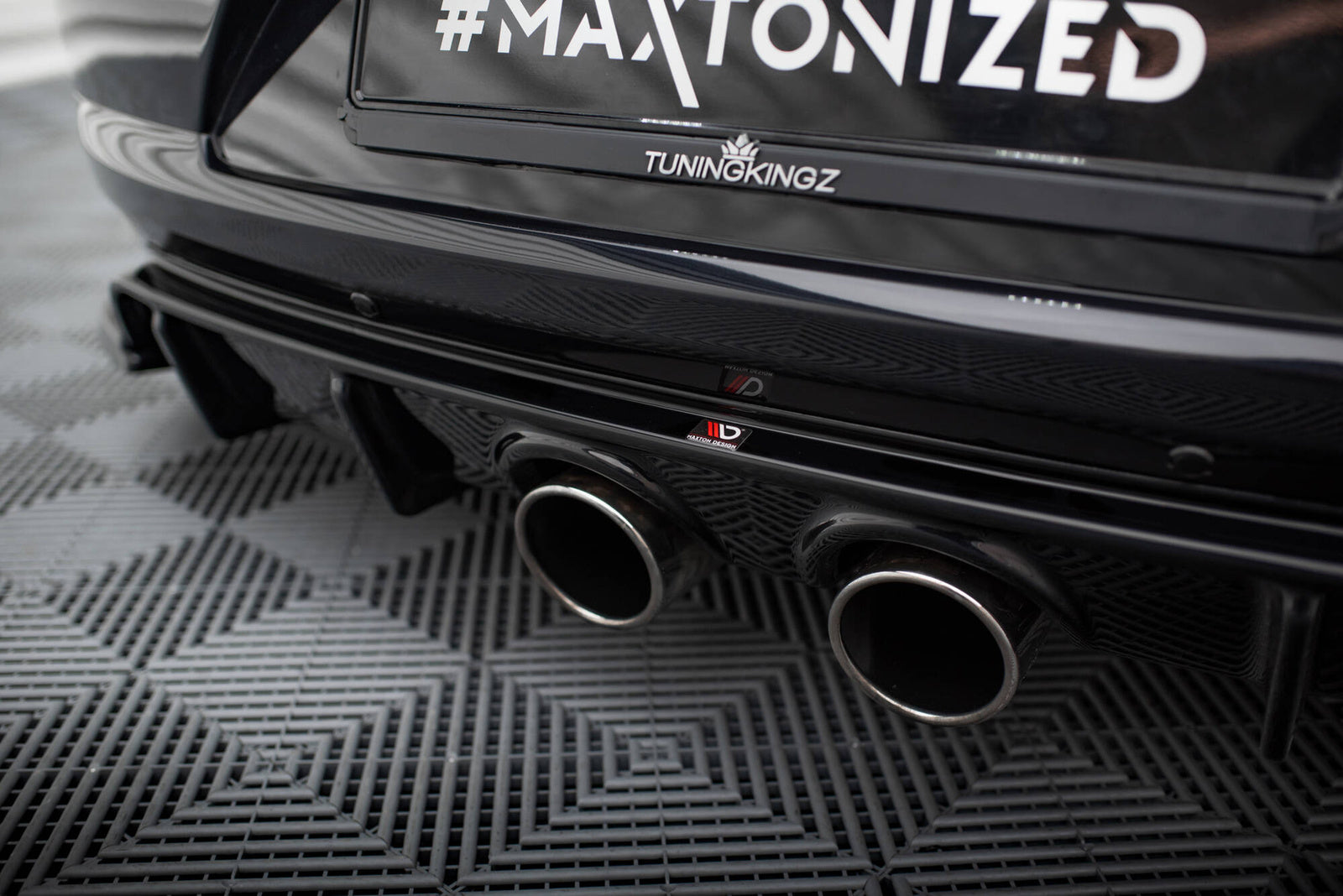 Dokładka Tylna V.2 Volkswagen Scirocco Mk3 R32 Maxton