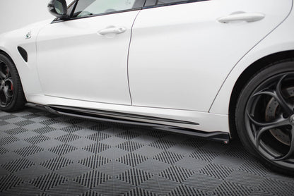 Dokładki Progów Alfa Romeo Giulia Quadrifoglio Maxton