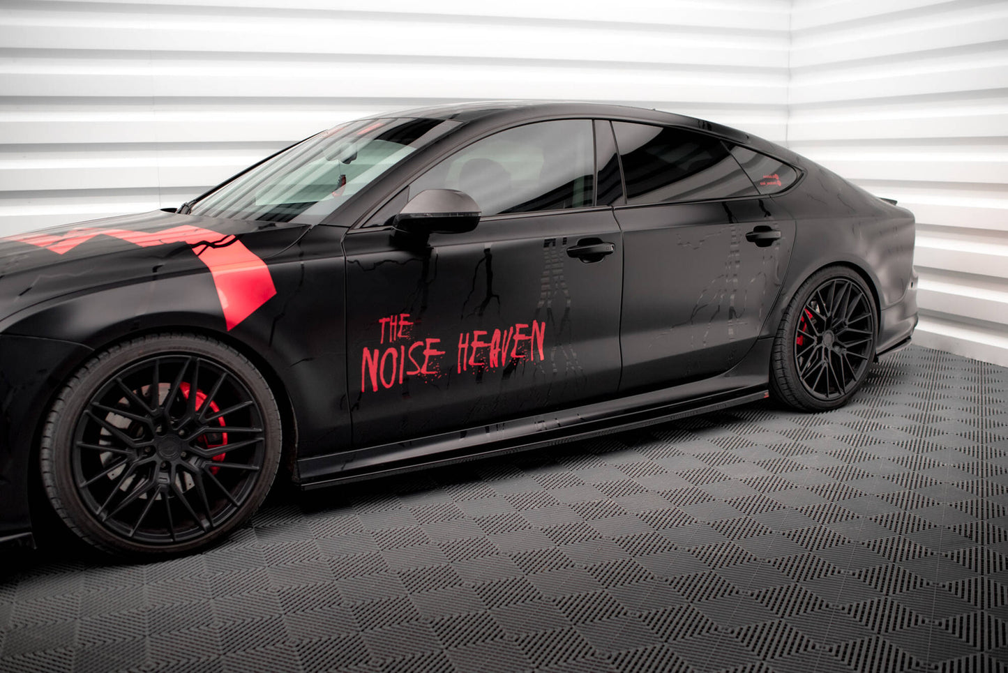 Dokładki Progów Audi A7 RS7 Look C7 Maxton Design