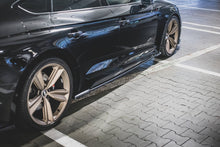 Dokładki Progów Audi RS5 Sportback F5 Facelift Maxton
