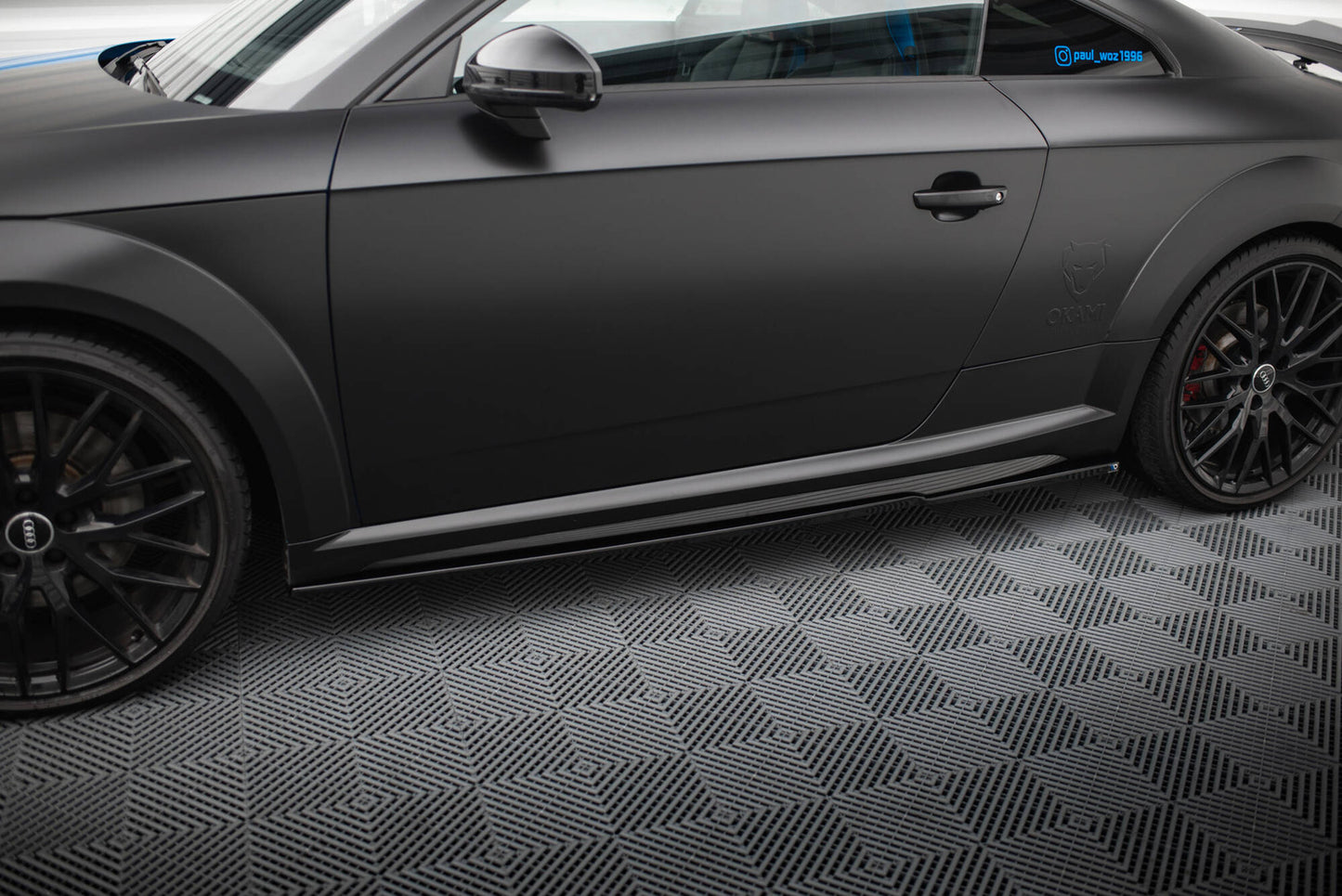 Dokładki Progów Audi TT S 8S Facelift Maxton Design