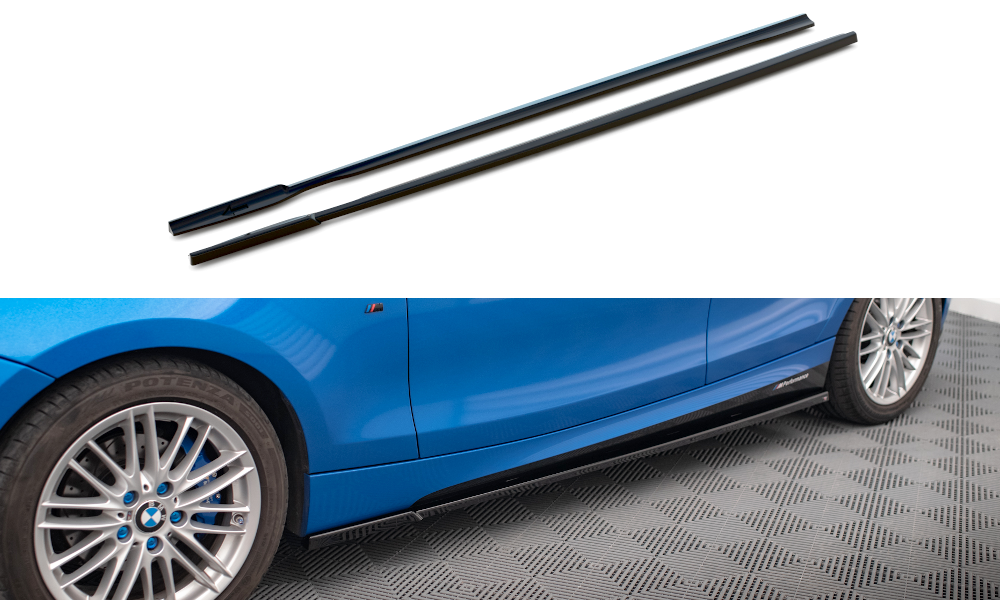 Dokładki Progów BMW Seria 1 E87 Facelift M-Pack Maxton
