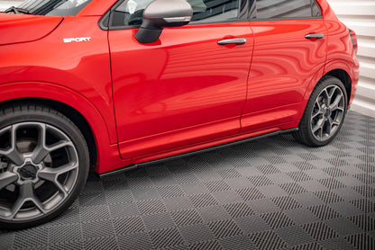 Dokładki Progów Fiat 500X Sport Mk1 Facelift Maxton