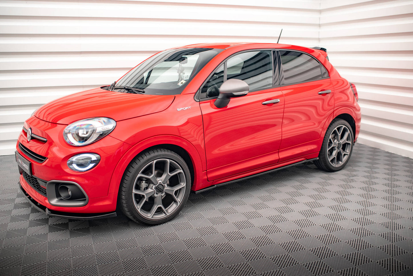 Dokładki Progów Fiat 500X Sport Mk1 Facelift Maxton