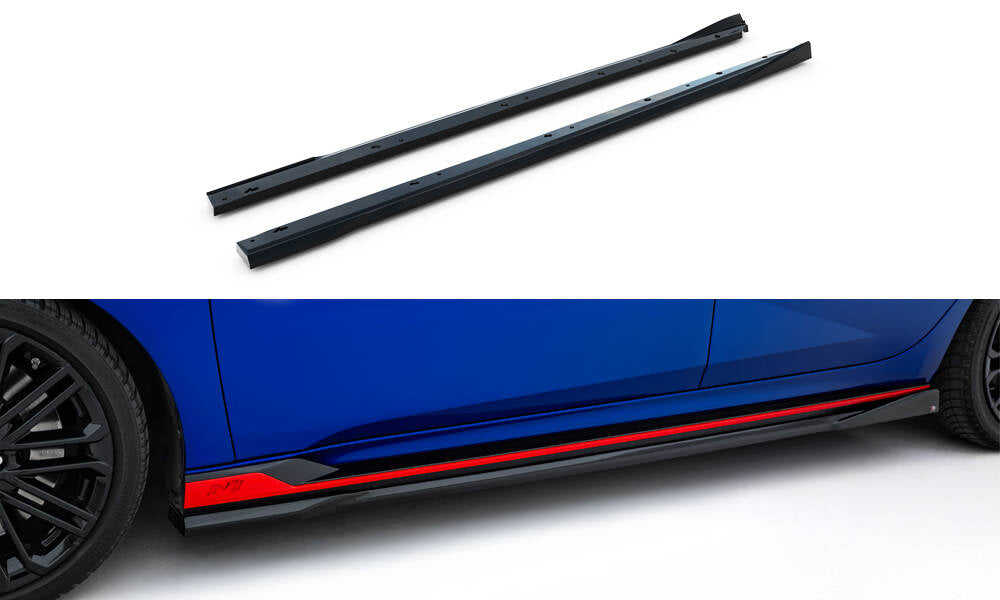 Dokładki Progów Maxton Design Hyundai Elantra N Mk7