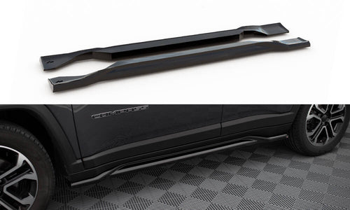 Maxton Side Skirts Jeep Compass Limited Mk2 Facelift