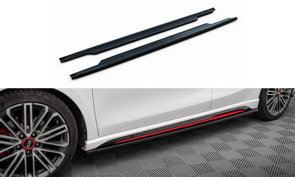 Dokładki Progów Kia Ceed GT Mk3 Maxton Design
