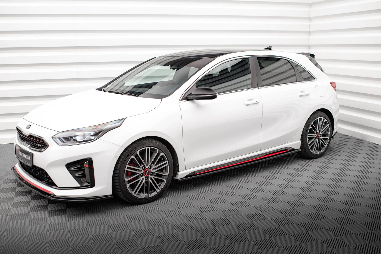 Dokładki Progów Kia Ceed GT Mk3 Maxton Design