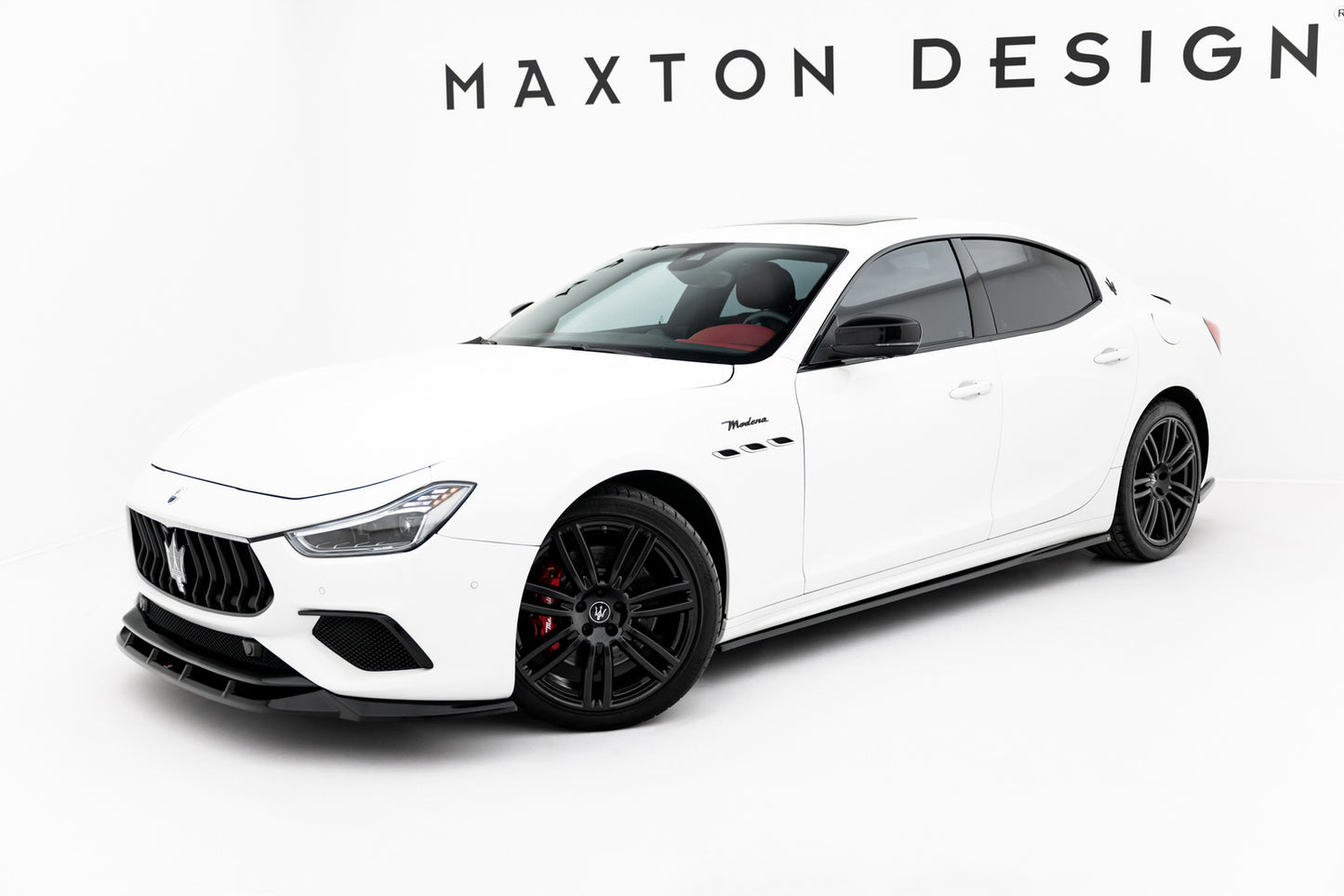 Dokładki Progów Maserati Ghibli Modena Mk3 Facelift Maxton