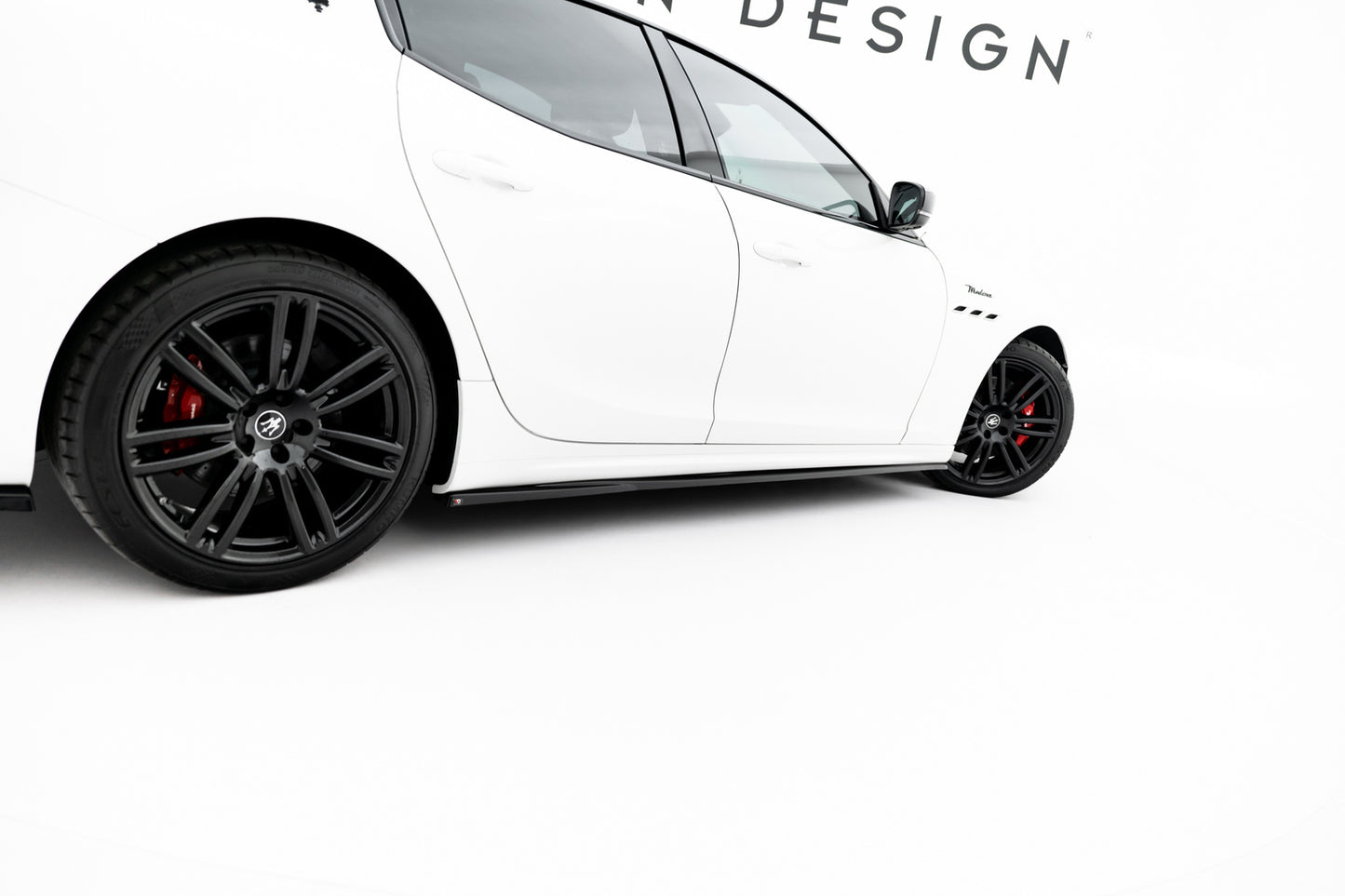 Dokładki Progów Maserati Ghibli Modena Mk3 Facelift Maxton