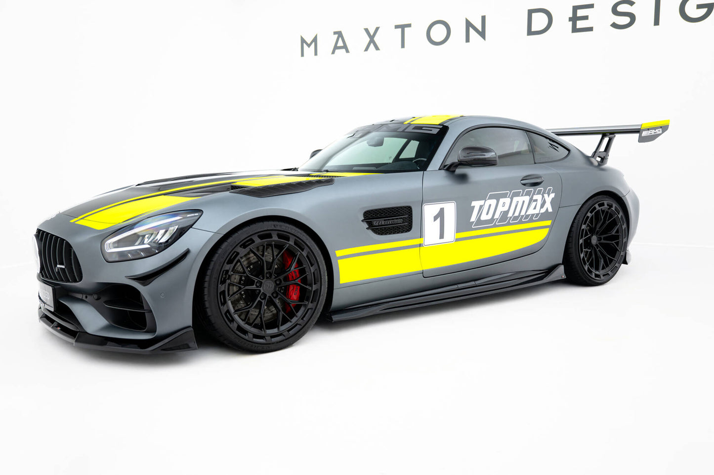 Dokładki Progów Mercedes-AMG GT C C190 Facelift Maxton