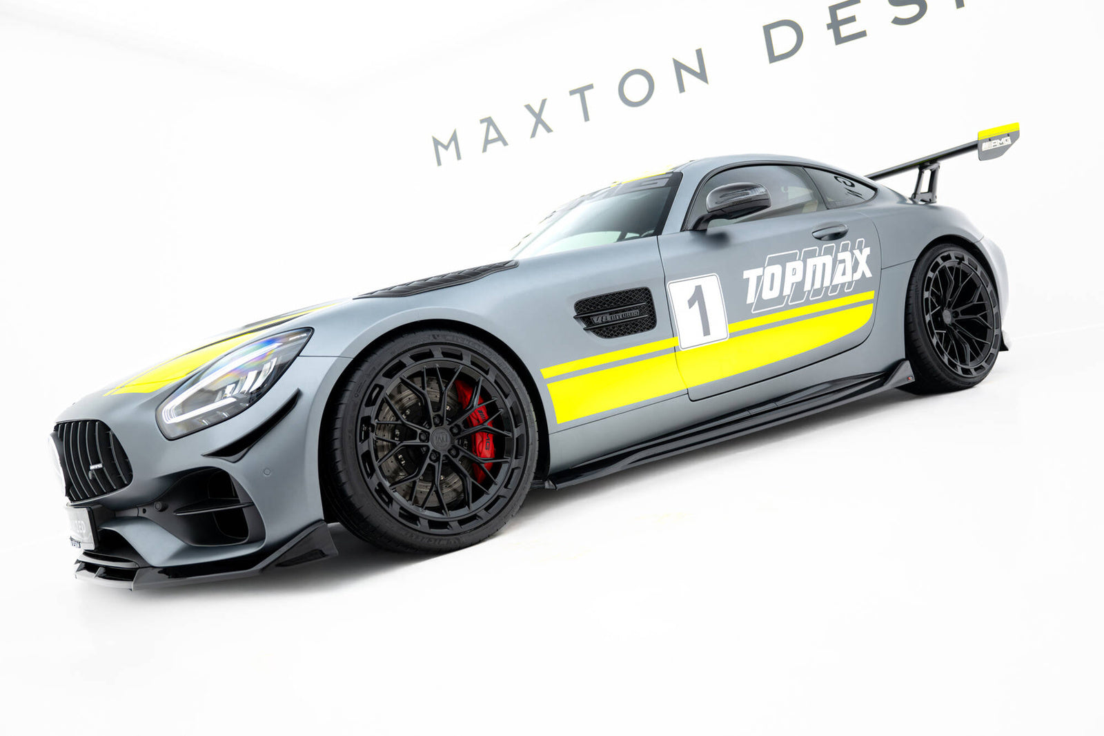 Dokładki Progów Mercedes-AMG GT C C190 Facelift Maxton