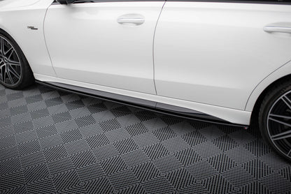 Dokładki Progów Mercedes C W206 AMG-Line / 43 AMG Maxton