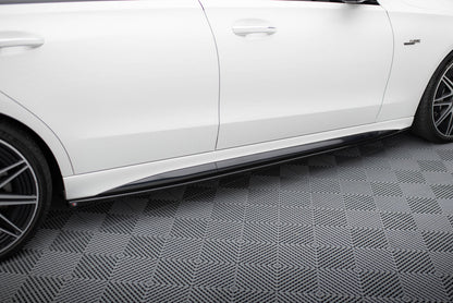 Dokładki Progów Mercedes C W206 AMG-Line / 43 AMG Maxton