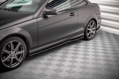 Dokładki Progów Mercedes C W204 AMG-Line Maxton Design