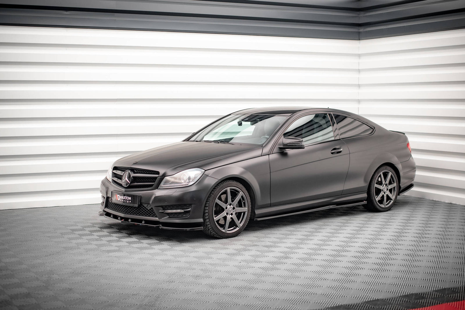 Dokładki Progów Mercedes C W204 AMG-Line Maxton Design