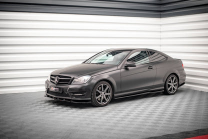 Dokładki Progów Mercedes C W204 AMG-Line Maxton Design
