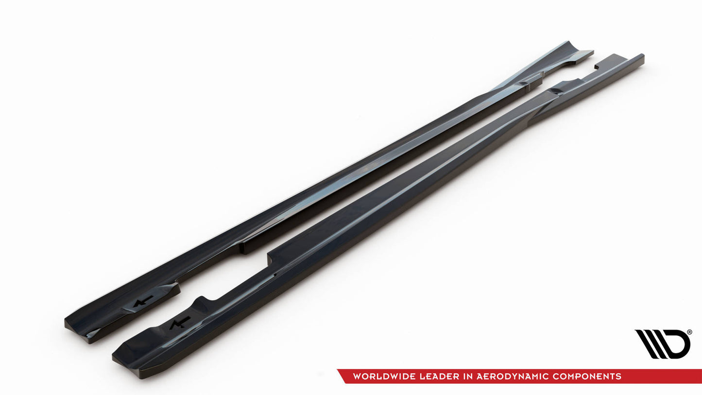 Dokładki Progów Mercedes C W204 AMG-Line Maxton Design