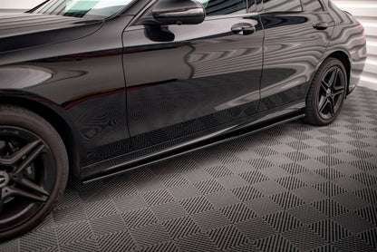 Dokładki Progów Mercedes C43 AMG W205 Facelift Maxton