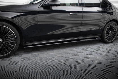 Dokładki Progów Mercedes-Benz E W214 AMG-Line Maxton