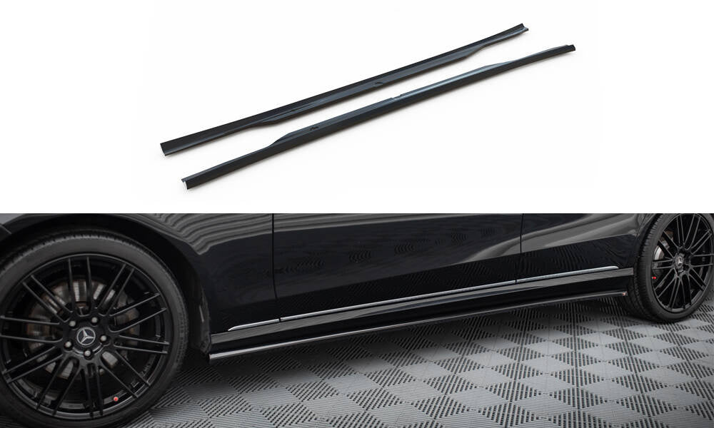 Dokładki Progów Mercedes E W212 Facelift Maxton Design