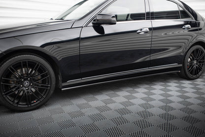 Dokładki Progów Mercedes E W212 Facelift Maxton Design