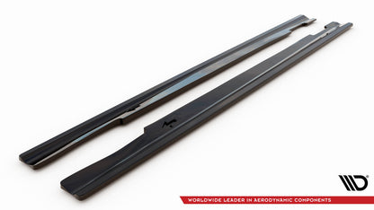 Dokładki Progów Mercedes W212 E63 AMG Maxton Design