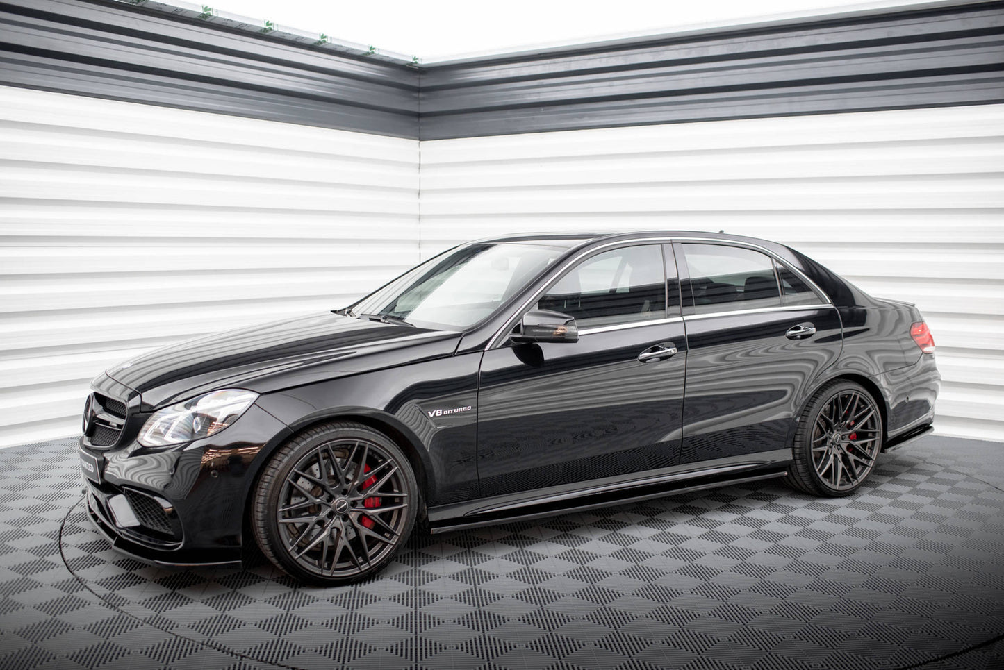 Dokładki Progów Mercedes W212 E63 AMG Maxton Design