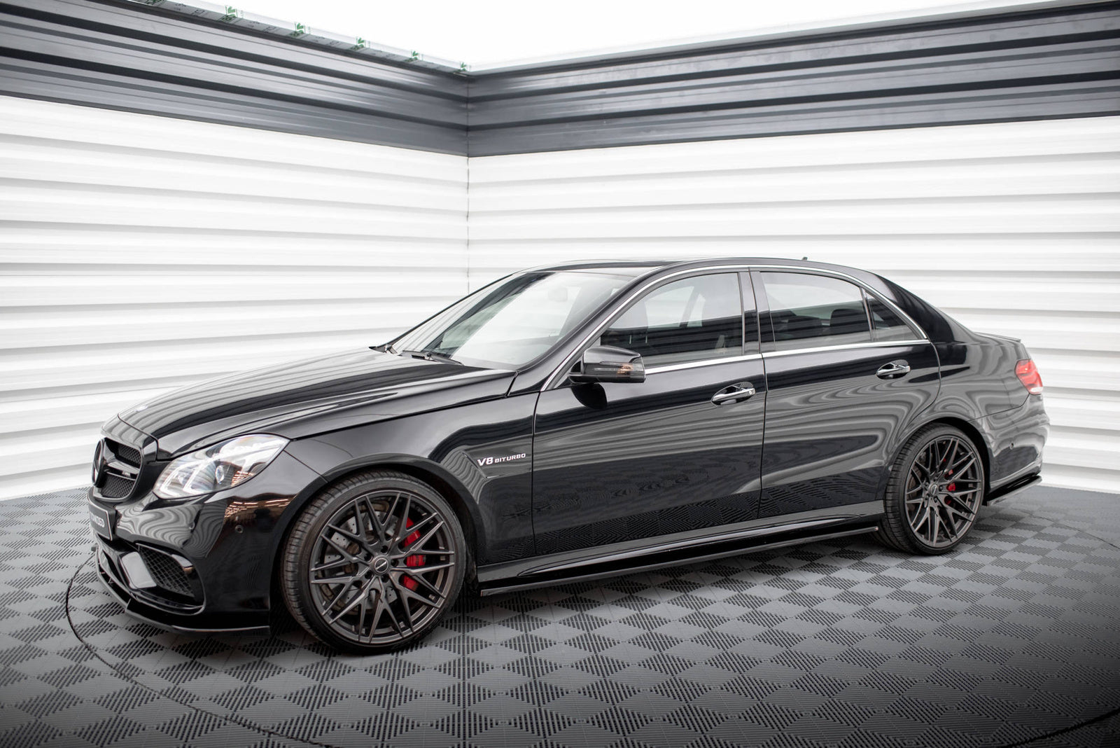Dokładki Progów Mercedes W212 E63 AMG Maxton Design