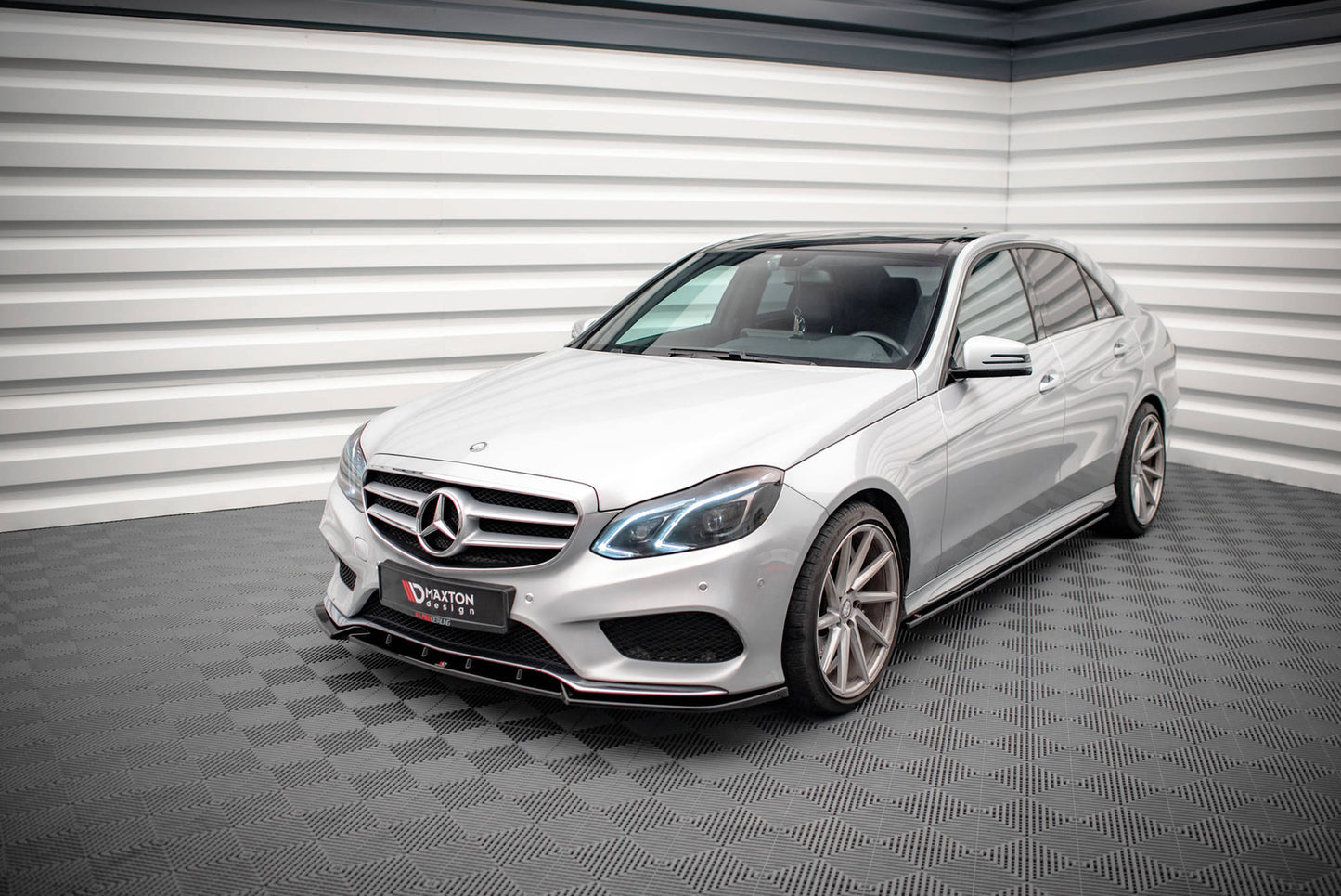 Dokładki Progów Mercedes W212 E63 AMG Maxton Design