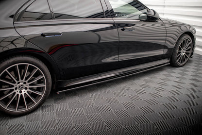 Dokładki Progów Mercedes S Long V223 AMG-Line Maxton