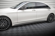 Dokładki Progów Mercedes S Long W222 AMG-Line Maxton