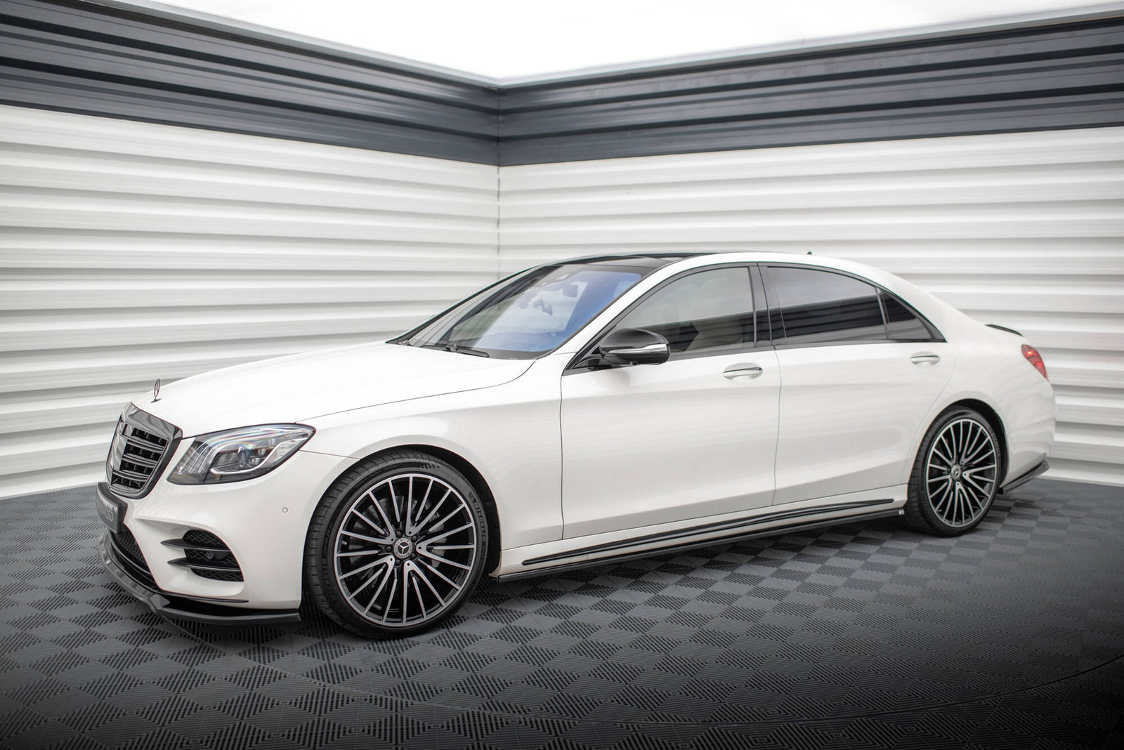 Dokładki Progów Mercedes S Long W222 AMG-Line Maxton