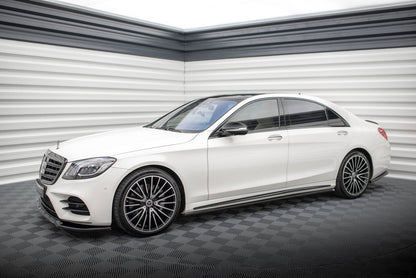 Dokładki Progów Mercedes S Long W222 AMG-Line Maxton
