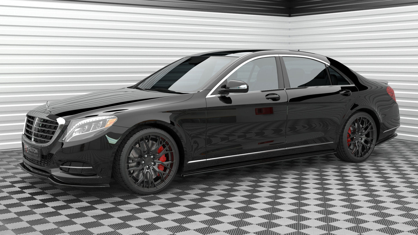 Dokładki Progów Maxton Mercedes S Long W222 (2013-2017)