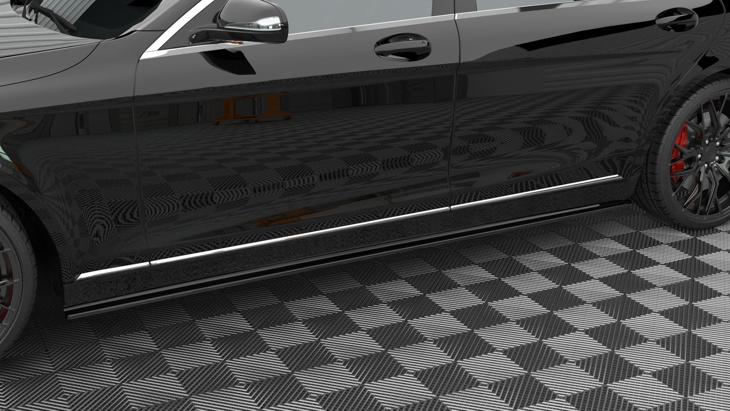 Dokładki Progów Maxton Mercedes S Long W222 (2013-2017)