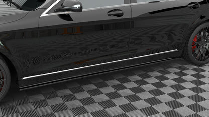 Dokładki Progów Maxton Mercedes S Long W222 (2013-2017)
