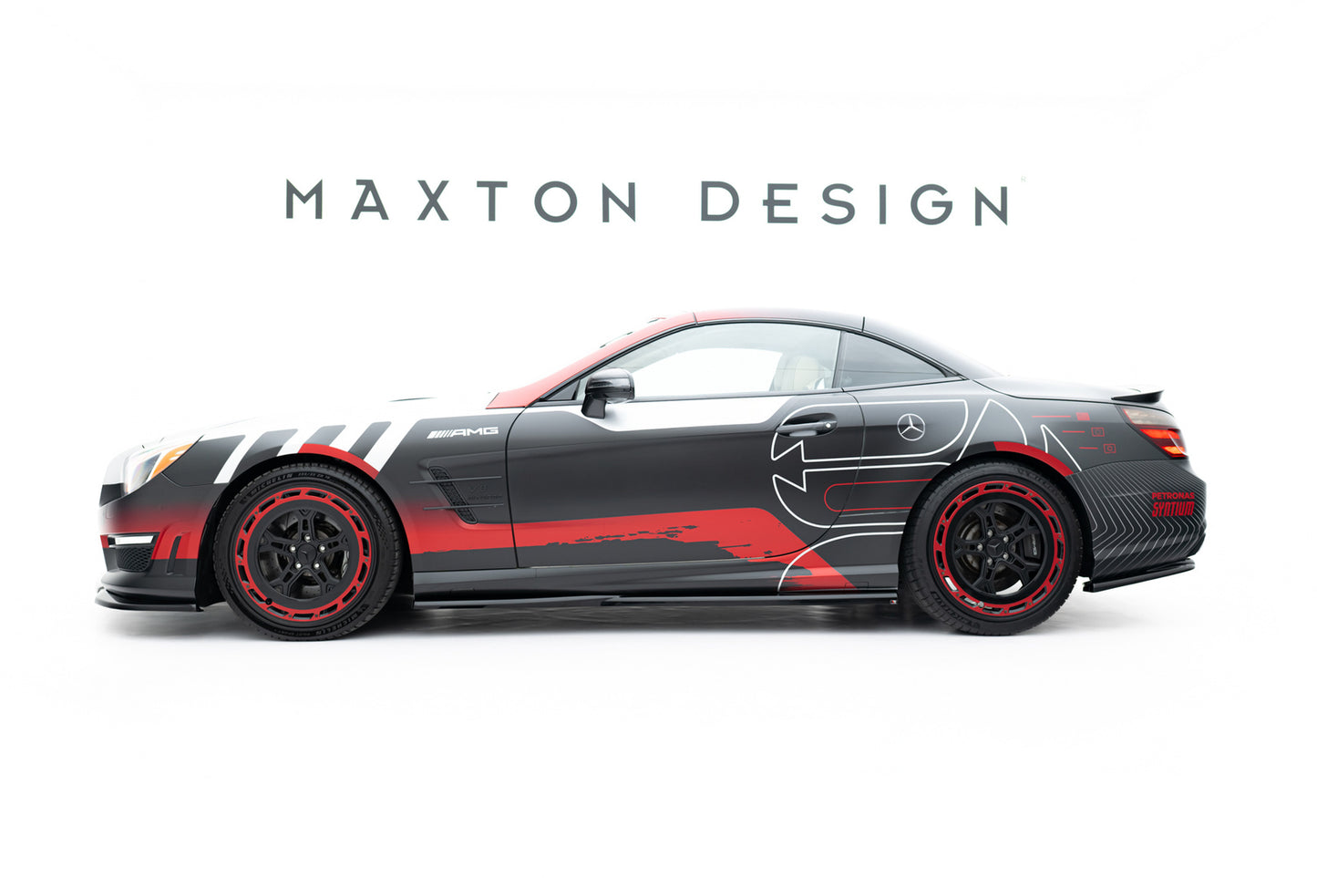Dokładki Progów Mercedes SL 63 AMG R231 Maxton Design