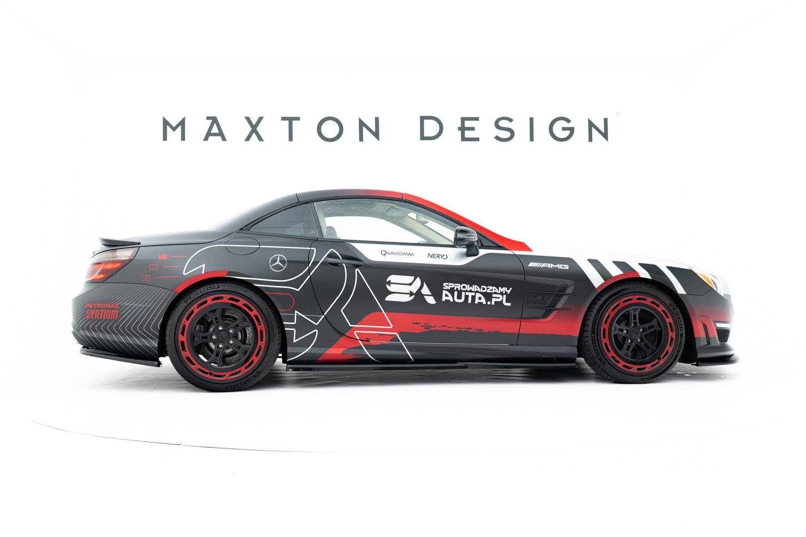 Dokładki Progów Mercedes SL 63 AMG R231 Maxton Design