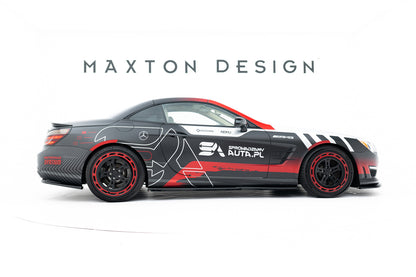 Dokładki Progów Mercedes SL 63 AMG R231 Maxton Design