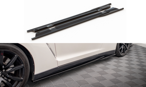 Nissan GTR R35 Facelift Side Skirts Maxton Design