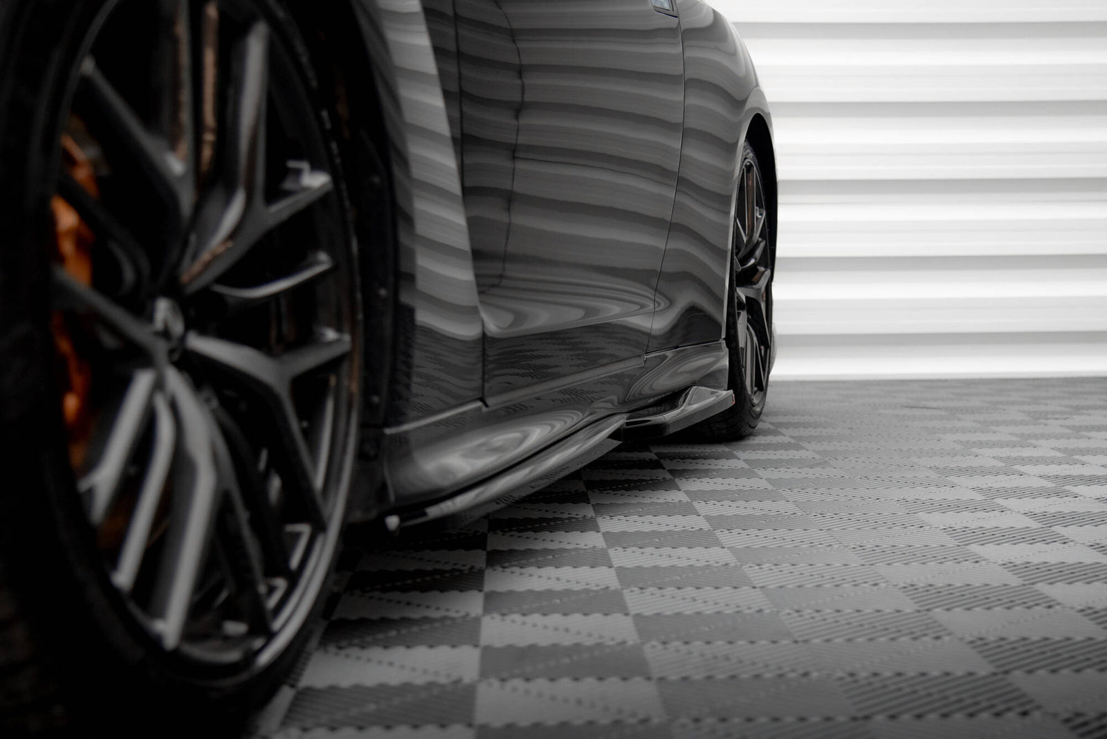 Dokładki Progów Nissan GTR R35 Facelift Maxton Design