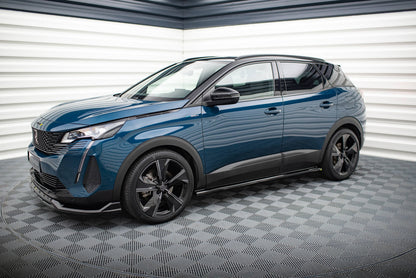 Dokładki Progów Peugeot 3008 GT-Line Mk2 Facelift Maxton