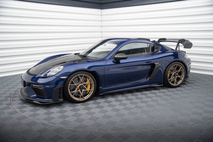 Dokładki Progów Maxton Porsche 718 Cayman GT4 RS