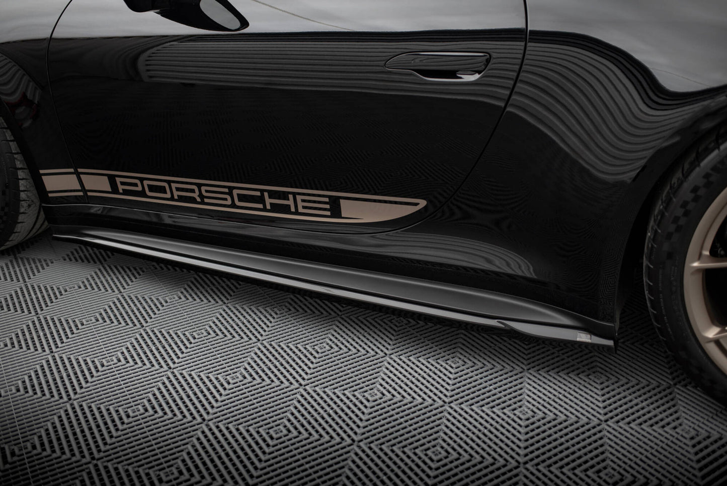 Dokładki Progów Maxton Porsche 911 992 GT3